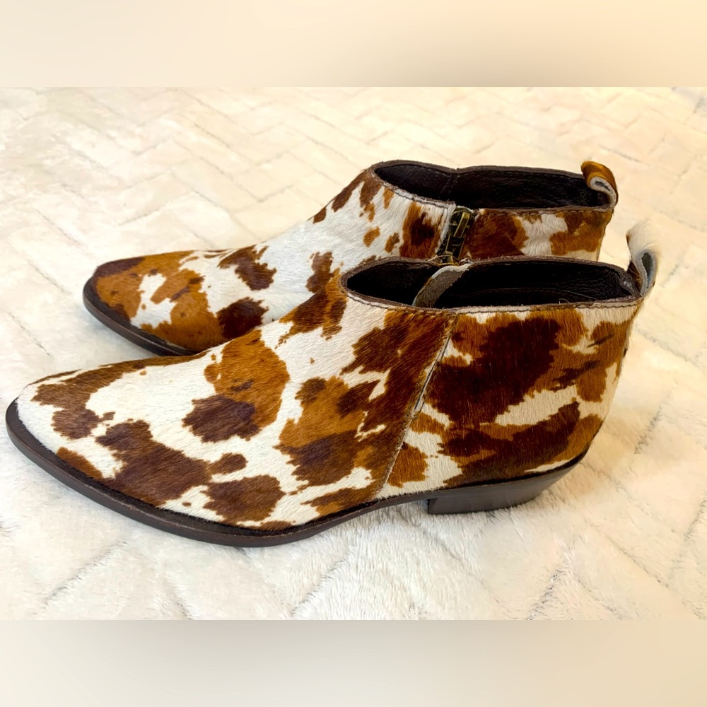 Animal Fur Ankle Boots